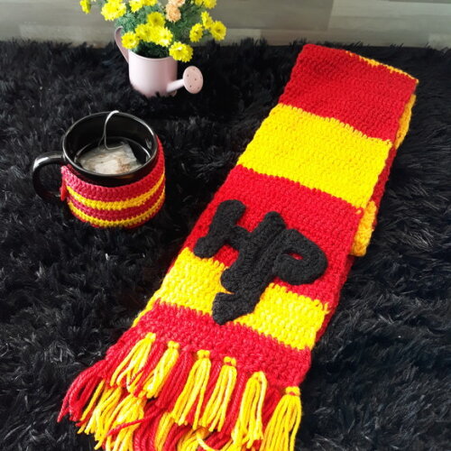 kit de inverno - Harry Potter - Grifinória