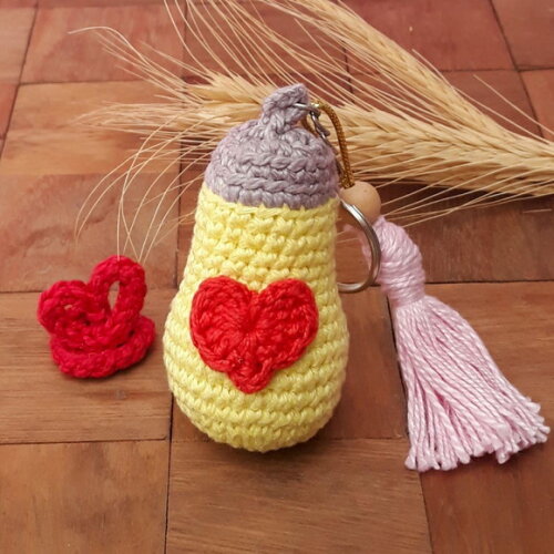 Lembrancinha Chaveiro Personalizado - Lâmpada do Amor