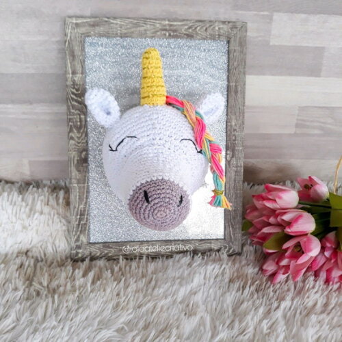 Quadro Decorativo - Unicórnio Flora