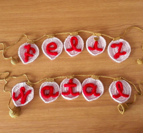 Varal Luzes Feliz Natal