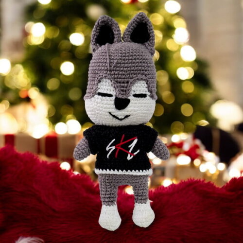 Wolfchan - Lobo Mascote do Bangchan Straykids