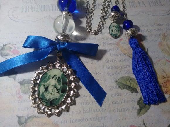 Medalhão Berço Anjo Guarda Raiado Oval