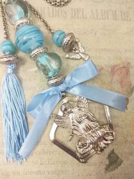Medalhão Berço Anjo Guarda Metal Vazado