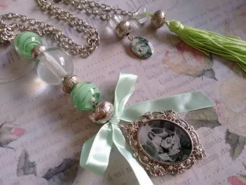 Medalhão de Berço Anjo da Guarda Verde
