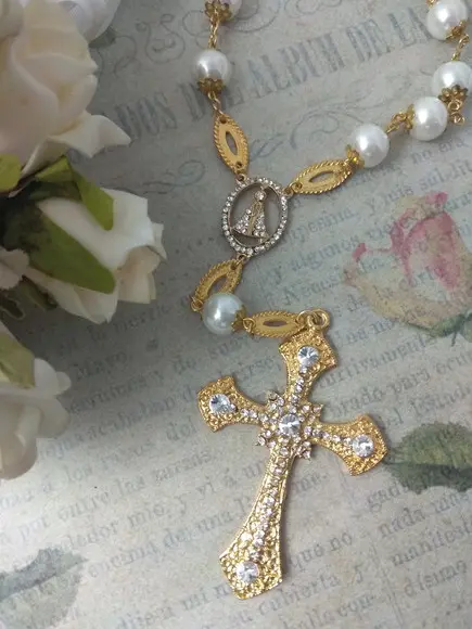 Terço Dezena de Noiva em Perola Nossa Senhora Aparecida