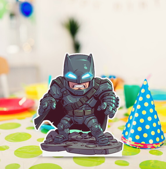 Display Totem de Mesa em Papel Batman 20cm