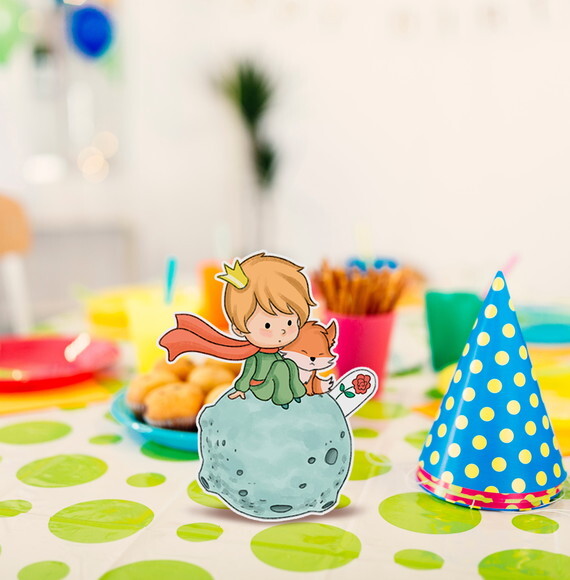 Display Totem de Mesa em Papel Pequeno Príncipe 20cm