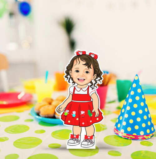 Display de Mesa mdf Caricatura Infantil Pepa Pig 20cm