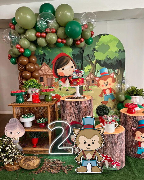Display Totem de Chão Lobinho 50cm
