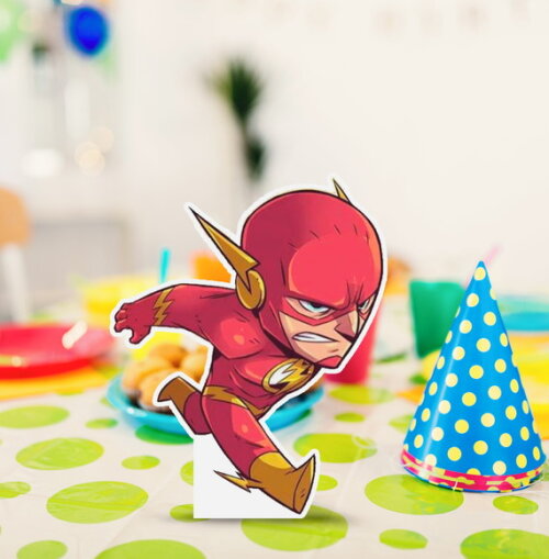 Display Totem de Mesa em Papel Flash 20cm
