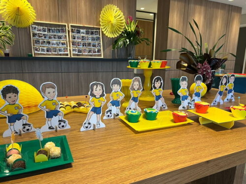 Displays de Mesa Totem Caricatura Individual Formatura