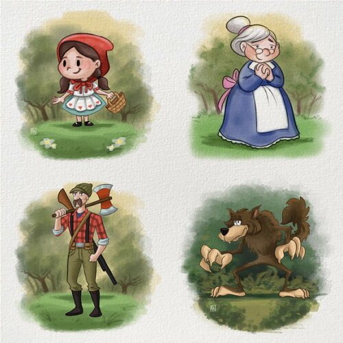 Vou Fazer Uma Ilustração do Seu Personagem (colorido)