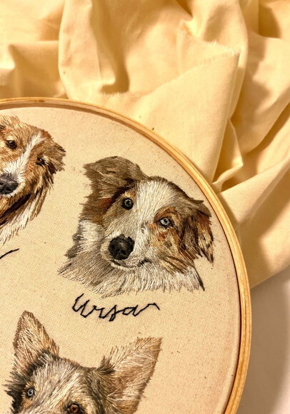 Bordado 4 Pets Personalizado - 20 cm