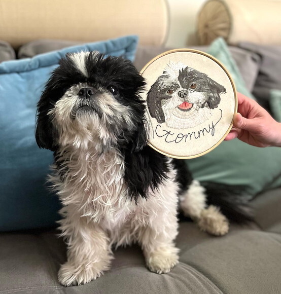 Bordado Pet Personalizado - 16 cm