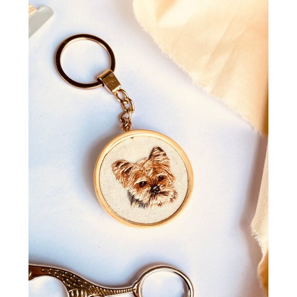 Chaveiro Pet Bordado Personalizado
