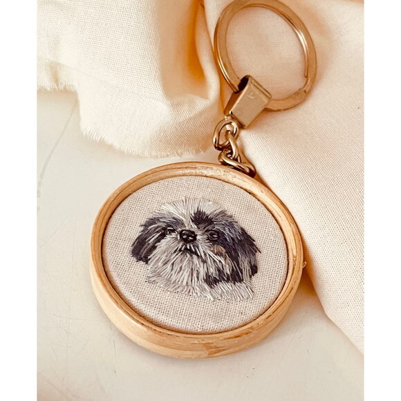 Chaveiro Pet Bordado Personalizado