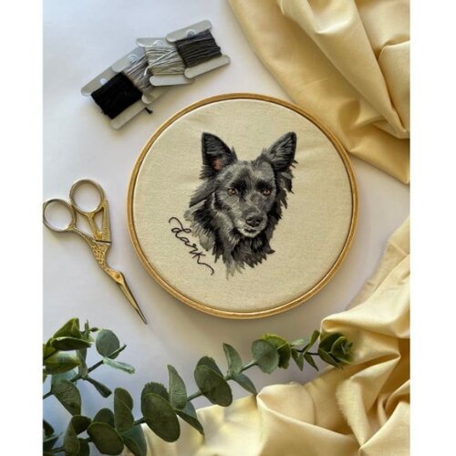 Bordado Pet Personalizado - 16 cm