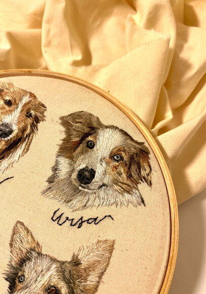 Bordado 4 Pets Personalizado - 20 cm