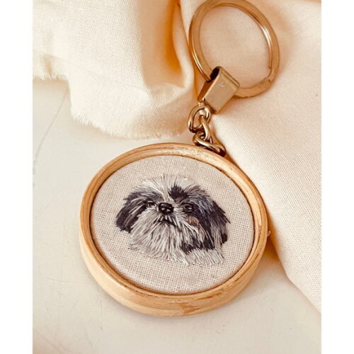 Chaveiro Pet Bordado Personalizado