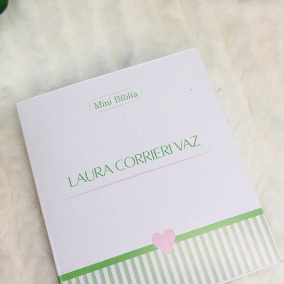 Mini Bíblia Personalizada