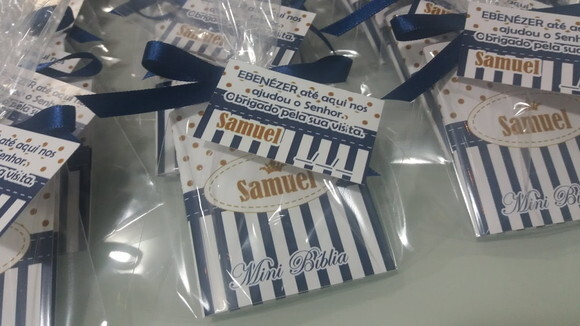 MINI BÍBLIA PERSONALIZADA