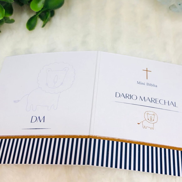 MINI BÍBLIA PERSONALIZADA