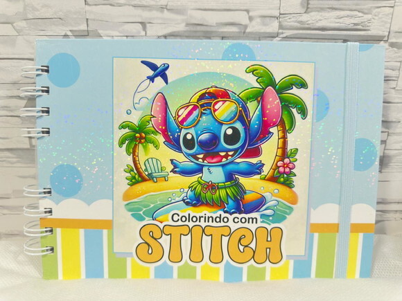 Stitch - Livro de Colorir - Capa Dura