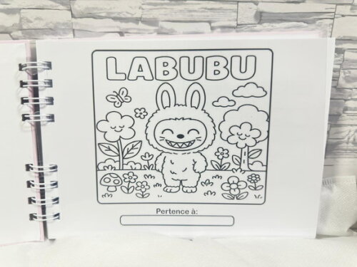 Labubu - Livro de Colorir - Capa Dura
