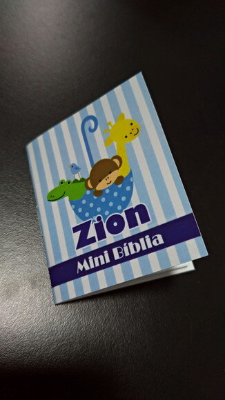 Mini Bíblia Personalizada