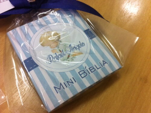Mini Bíblia Personalizada