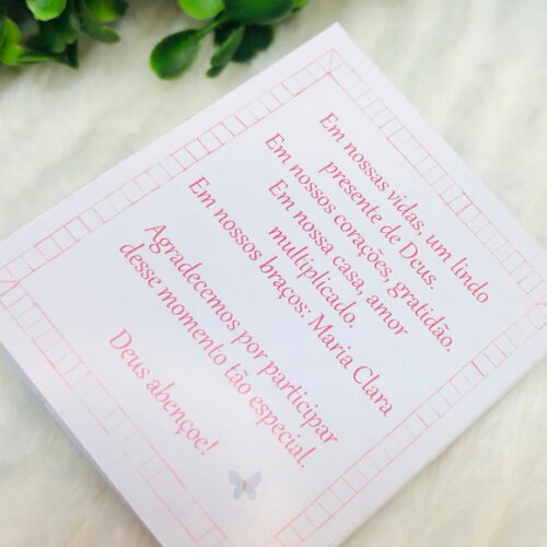 Mini Bíblia Personalizada