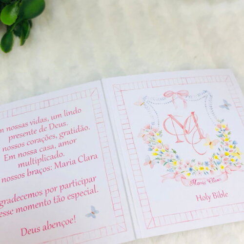 Mini Bíblia Personalizada