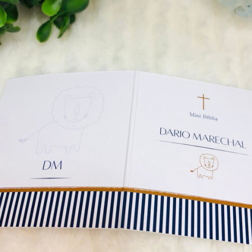 MINI BÍBLIA PERSONALIZADA