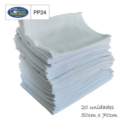 Kit com 20 Panos de Prato Santa Margarida (pp24)