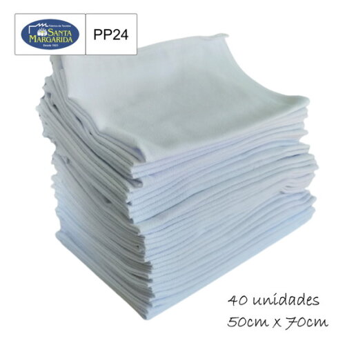 Kit com 40 Panos de Prato Santa Margarida (pp24)