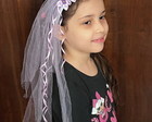 Tiara Junina Lilás