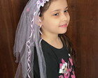 Tiara Junina Lilás