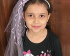 Tiara Junina Lilás