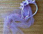 Tiara Junina Lilás