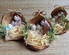 Mini Presépio Casca de Coco