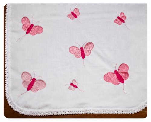 Manta Soft Bebê Borboletas