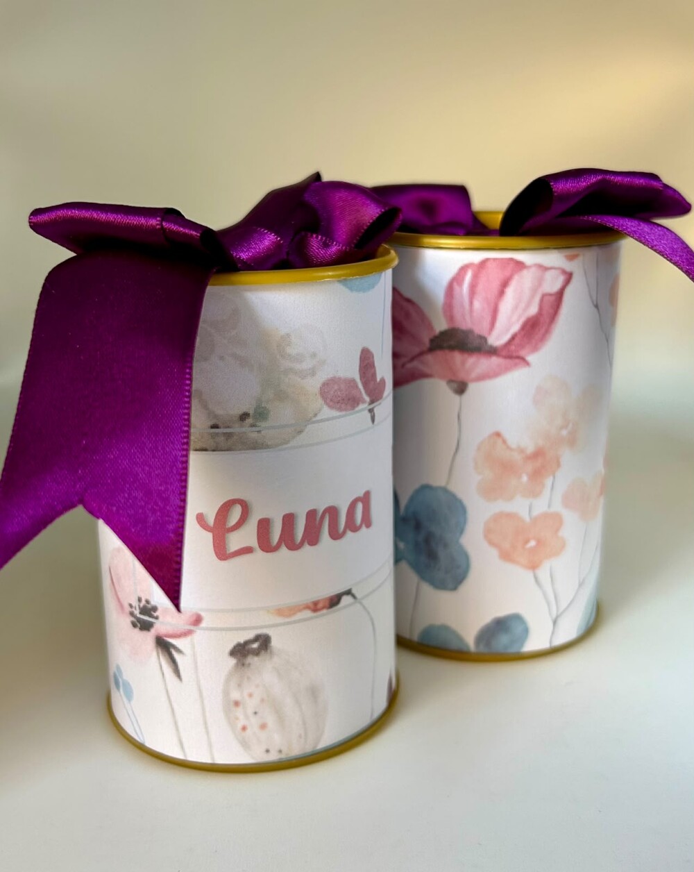 Latinha Personalizada Jardim Encantado
