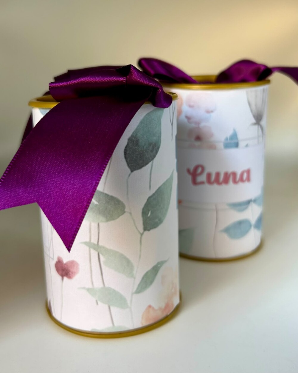 Latinha Personalizada Jardim Encantado