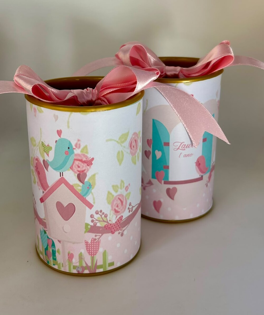 Lembrancinha Jardim de Passarinhos