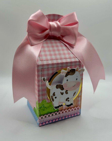 Caixa Milk Fazendinha Menina