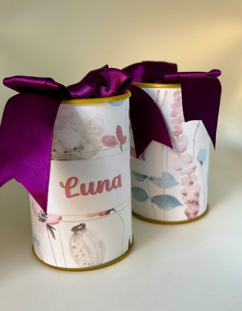 Latinha Personalizada Jardim Encantado