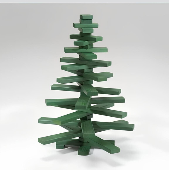Árvore de Natal em Madeira Pinus 98 cm (verde)