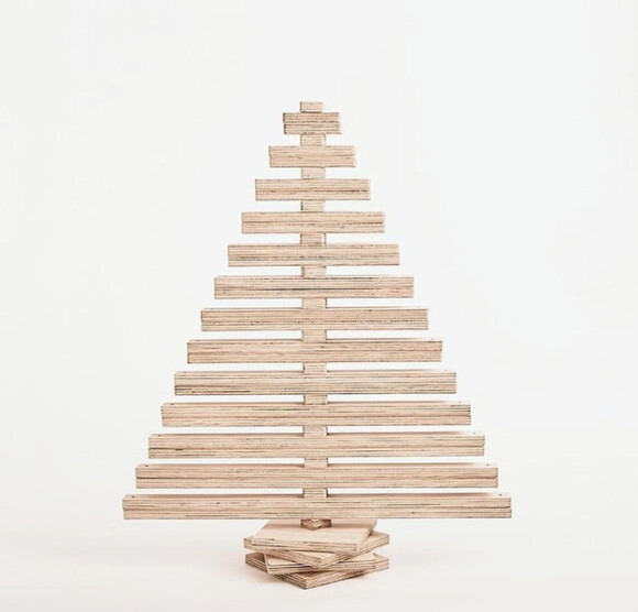 Árvore de Natal Montessori em Madeira Ecológica 85 cm
