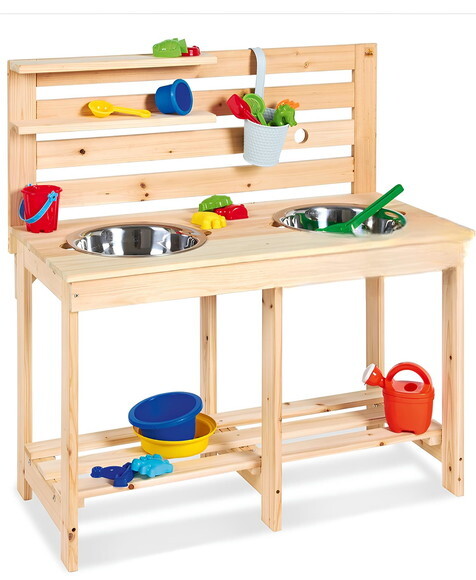 Cozinha Montessori de Lama (areia e Água)