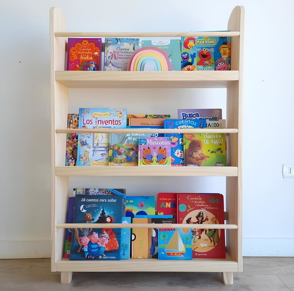 Estante Livreiro Montessori com Pés